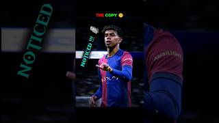 Lamine Yamal copied Ronaldo 🤯 Real Madrid vs FC Barcelona match ronaldo lamineyamal realmadrid [upl. by Chivers]