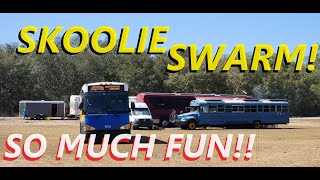 SKOOLIE SWARM 2024 PART 1 [upl. by Grosz805]