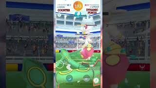 Solo Mega Medicham Fighting vs Flying pokemongo pokemon solo megamedicham raidbattle [upl. by Okorih811]