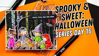 Embossing Folder Reverse Technique Create a Spooky Halloween Card [upl. by Girvin]