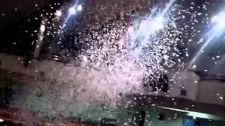 Homemade confetti cannon at church [upl. by Akenat]