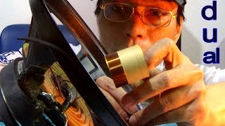 How to recone and repair a speaker or voice coil Even the Blown Speaker was torn [upl. by Partan32]