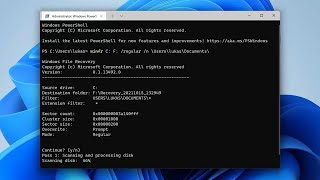 How To Fix Windows File Recovery Not Working on Windows 1110 [upl. by Aikemat]