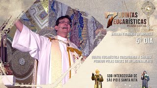 5ª QUINTA EUCARÍSTICA DE BATALHA E LIBERTAÇÃO  PADRE REGINALDO MANZOTTI  18032021 [upl. by Ihsir]