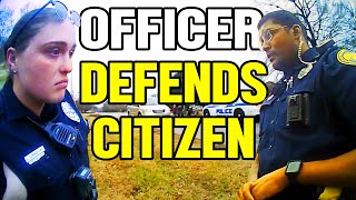 Cop Defends Citizen Against Another Cop [upl. by Ryley]