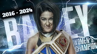 All Of Bayley WWE PPV Match Card Compilation 2016  2024 [upl. by Buerger]