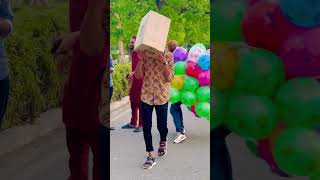 Box prank funnypranks funkeyboyfunny comedy funkyboyfunny prank funkypranks fun [upl. by Eelymmij809]