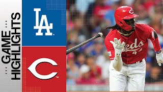 Dodgers vs Reds Game Highlights 6623  MLB Highlights [upl. by Shuma398]