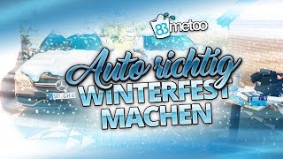 Wintercheck Auto  Top 10 der WinterAutotipps  Auto winterfest machen [upl. by Sauers]