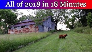 The year 2018 on the Homestead in 18 Minutes [upl. by Ranee530]