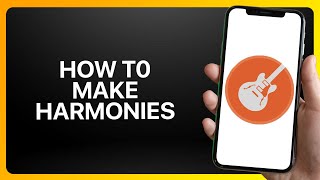 How To Make Harmonies In GarageBand Tutorials [upl. by Aline]