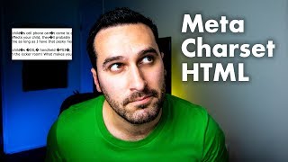 Meta Charset HTML [upl. by Eelesor]