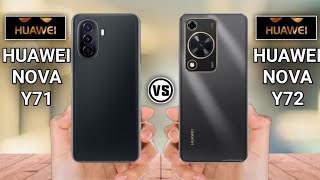 Huawei Nova Y71 Vs Huawei Nova Y72 Trakontech [upl. by Kaehpos]