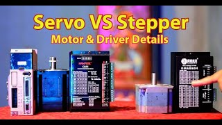 Servo Motor Vs Stepper Motor  Servo Motor Working Animation  Servo Motor Controller [upl. by Ahsinyt204]