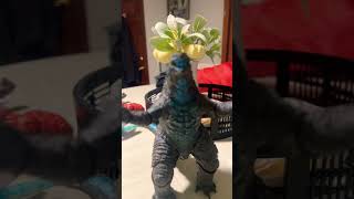 Godzilla Supercharges GXK Final Battle Stop Motion [upl. by Ecertak]