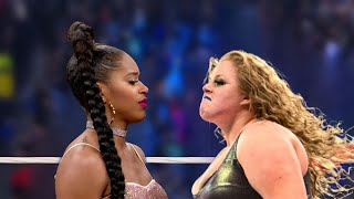 WWE Full Match  Doudrop Vs Bianca Blair  WrestleMania Live Full Match [upl. by Nednarb]