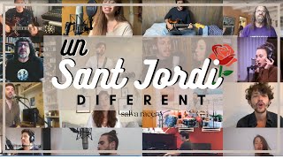 Un Sant Jordi Diferent  Cançó Col·lectiva Videoclip Oficial [upl. by Norene]