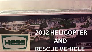 HESS 2012 HELICOPTER AND RESCUE VEHICLE [upl. by Horter]