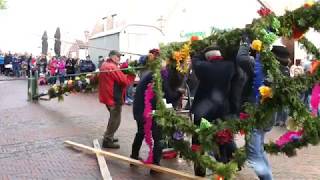 Greetsiel Der Maibaum wird aufgestellt [upl. by Walls595]