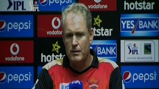 IPL 8 Hyderabad Coach blames DL Method for loss vs RCB [upl. by Eitsyrc]