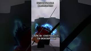 Customizable Cape ID The Strongest Battlegrounds [upl. by Rosco300]