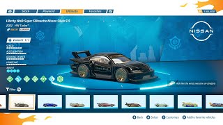 Hot Wheels Unleashed 2  Quick Race Guided tour  LBWK Nissan Silvia S15 HW Modified Black [upl. by Becker188]