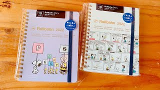 【2022年】 中身まで可愛すぎるPLAZAのスヌーピーのロルバーン ダイアリー🙌✨🐶🏡💭 【10月始まり】 [upl. by Earazed]