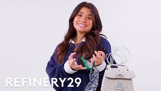 Whats In Nessa Barretts Bag  Spill It  Refinery29 [upl. by Anitsirhk]