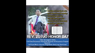 Rev Zotuo Honor Sunday17th November 2024 [upl. by Goldin]