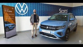 Volkswagen TCross 2024 le novità fuori e dentro [upl. by Cynthea]