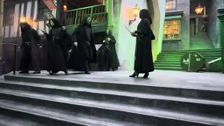 Death Eater’s entrance during HHN33 [upl. by Kirimia354]