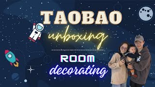 Taobao unboxing video 📦 Таобаогаас ирсэн бараагаа задалъя  Хүүгийнхээ өрөөг таобаогаар тохижуулъя [upl. by Merri472]