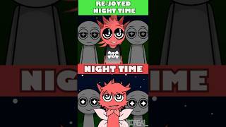 New Update Sprunki REJOYED 😈 NIGHT TIME 🌚 VS Sprunki NIGHT TIME 🌙 [upl. by Gabrielle]