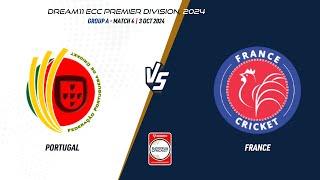 Group A Match 4  POR vs FRA  Highlights  ECC24 Premier  3 Oct 2024  ECC24051 [upl. by Tiernan]