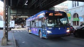 MTA NYCT 9509 on the B62 to LI City Queens Plaza [upl. by Flss]