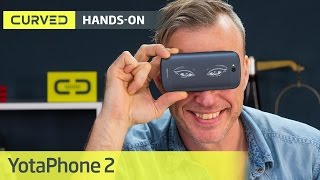 YotaPhone 2 im Handson Das Telefon mit den zwei Gesichtern  deutsch [upl. by Ateuqirne24]