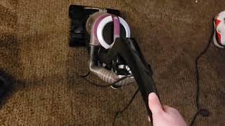 Bissell CleanView OnePass 9595 Vacuuming Living Room Demo [upl. by Leontyne]