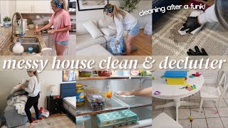 CLEANING DECLUTTERING AND ORGANIZING  realistic cleaning motivation  whole house declutter 2024 [upl. by Sanferd]