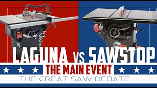 Why I Bought a Laguna Table Saw over SawStop [upl. by Greabe777]