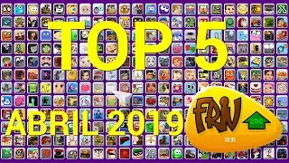 TOP 5 Mejores Juegos Frivcom de ABRIL 2019 [upl. by Arehahs599]