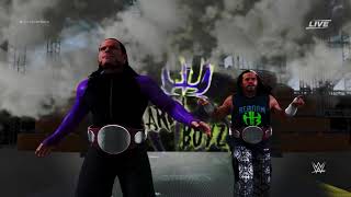 WWE 2K18 ► The Hardy Boyz Official Entrance With RAW Tag Team Championships [upl. by Anitap477]