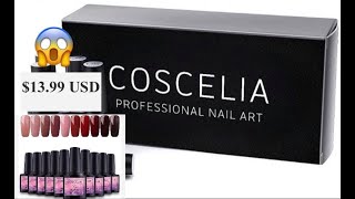 Coscelia Gel nail Polish Review  Nails by TrisXa [upl. by Norreht]