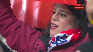 Fans sing the anthem Atletico de Madrid fans performance Wanda Metropolitano [upl. by Filemon]