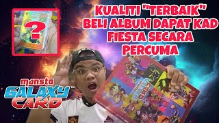 KAD PROMO FIESTA EXCLUSIVE DENGAN PEMBELIAN ALBUM KAD MONSTA GALAXY [upl. by Anuait]