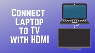 How to Connect a Laptop to TV with HDMI Cable – Quick amp Easy [upl. by Yor]