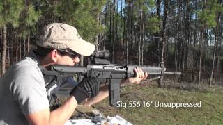 AAC M42000 and Sig 556  Suppressor Subjective Testing and Evaluation [upl. by Nos]