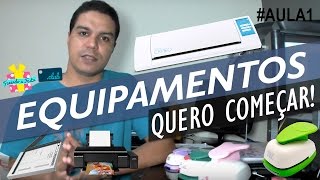 Trabalhando Com Adesivos  Equipamentos Básicos  Cortadores  Forminhas [upl. by Adnelg740]