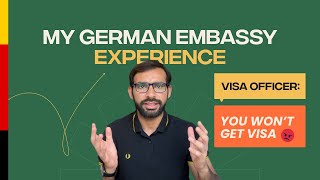 Visa Interview Questions German Embassy  Student Visa Germany Interview [upl. by Rennie857]