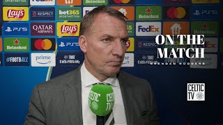 Brendan Rodgers On The Match  Borussia Dortmund 71 Celtic [upl. by Ahsiek]