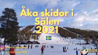 A skiing day in Sälen Sweden 2021 [upl. by Penthea]